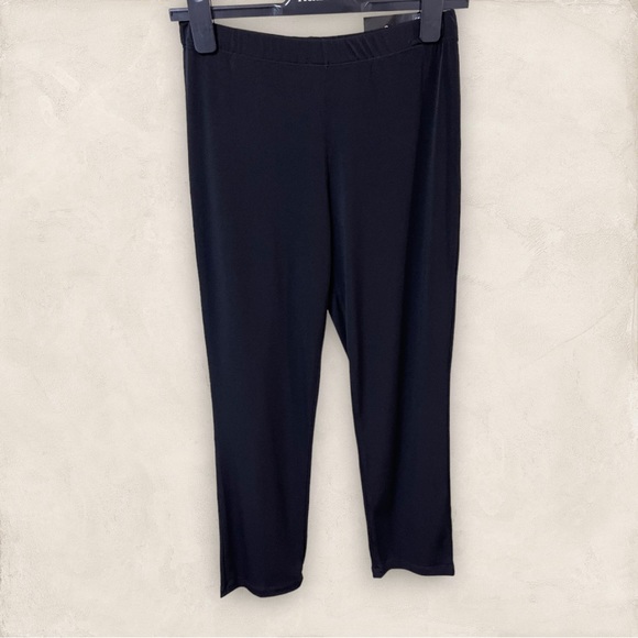 274 - NEW SOFTWORKS BLACK PETITE PULL ON PANTS STYLE 15212P38 - Picture 2 of 12